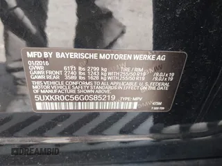 2016 BMW X5 xDrive35i z VIN 5UXKR0C56G0S85219, wystawiony jako IAAI lot #42213603 z przebiegiem 86 959 mil mil oraz . Historia ofert i sprzedaży dostępna na DreamBid. Obrazek 9.