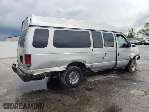 2012 Ford Econoline Passenger XL z VIN 1FBSS3BLXCDA45041, wystawiony jako Copart lot #54742825 z przebiegiem Nie podano mil oraz Szkoda całkowita • Salvage title. Historia ofert i sprzedaży dostępna na DreamBid. Obrazek 3.