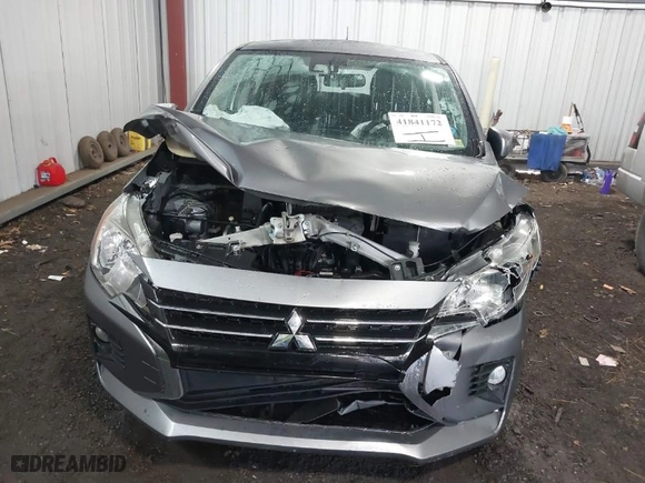 2021 Mitsubishi Mirage ES with VIN ML32AUHJ8MH005001, listed as a IAAI auction lot 41841172 with 75,114 mi miles. Bid and sale history available at carsss.com. Image 6.