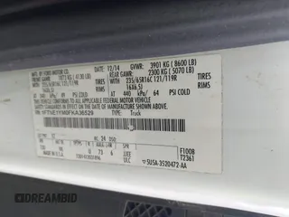2015 Ford Transit Cargo with VIN 1FTNE1YM0FKA36529, listed as a IAAI auction lot 41731422 with 229,660 mi miles and . Bid and sale history available at DreamBid. Image 9.