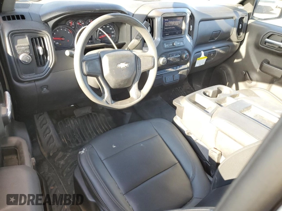 2020 Chevrolet Silverado 1500 Work Truck with VIN 3GCNWAEH5LG133295, listed as a Copart auction lot 82829344 with 90,438 mi miles and Salvage Title. Bid and sale history available at DreamBid. Image 8.