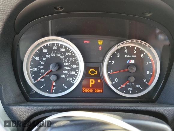 2011 BMW M3 with VIN WBSDX9C54BE584877, listed as a Copart auction lot 81104774 with 40,040 mi miles and Salvage Title. Bid and sale history available at carsss.com. Image 9.