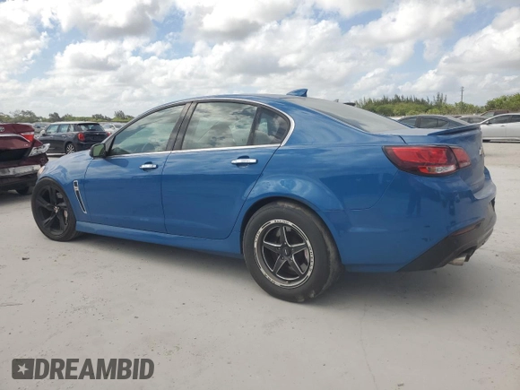 2015 Chevrolet SS with VIN 6G3F15RW9FL121373, listed as a Copart auction lot 53879485 with 133,845 mi miles and Salvage Title. Bid and sale history available at carsss.com. Image 2.