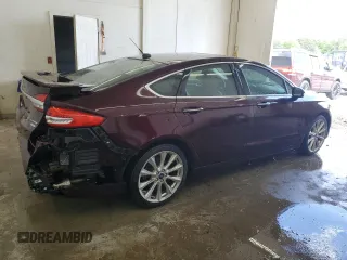 2017 Ford Fusion Titanium with VIN 3FA6P0K9XHR174578, listed as a Copart auction lot 57999305 with 77,657 mi miles and Salvage title. Bid and sale history available at DreamBid. Image 3.