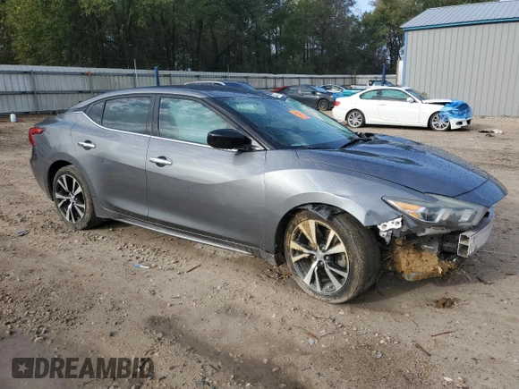 2018 Nissan Maxima S with VIN 1N4AA6AP6JC396666, listed as a Copart auction lot 47145545 with 129,198 mi miles and Salvage Title. Bid and sale history available at DreamBid. Image 4.
