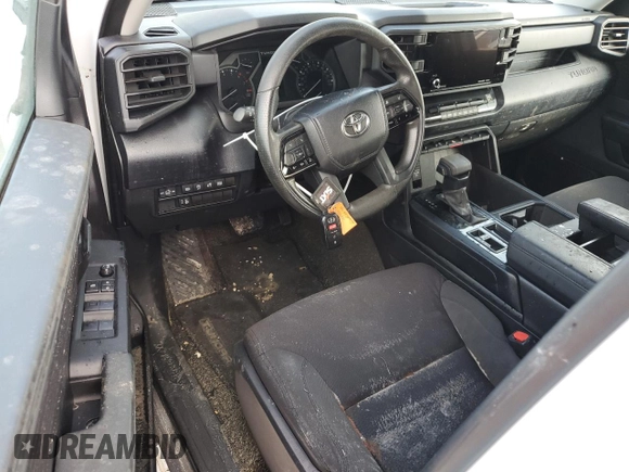 2023 Toyota Tundra SR with VIN 5TFKB5DB4PX107565, listed as a Copart auction lot 78271874 with Not provided miles and Non repairable. Bid and sale history available at DreamBid. Image 8.