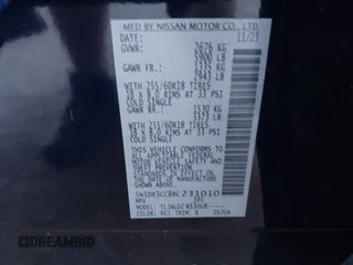 2024 Nissan Pathfinder SL с VIN 5N1DR3CC8RC231010, выставлен на аукционе IAAI как лот 42560095 с пробегом 8 076 миль миль и . История ставок и продаж доступна на DreamBid. Изображение 9.