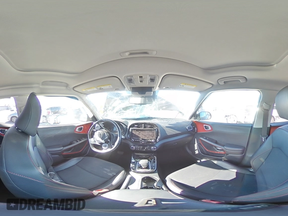 2021 Kia Soul Turbo with VIN KNDJ53AF0M7749405, listed as a Copart auction lot 46735405 with Not Provided miles and Salvage Title. Bid and sale history available at DreamBid. Image 13.