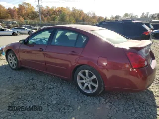 2007 Nissan Maxima 3.5 SE with VIN 1N4BA41E27C814737, listed as a Copart auction lot 78911224 with 128,768 mi miles and Salvage Title. Bid and sale history available at carsss.com. Image 2.