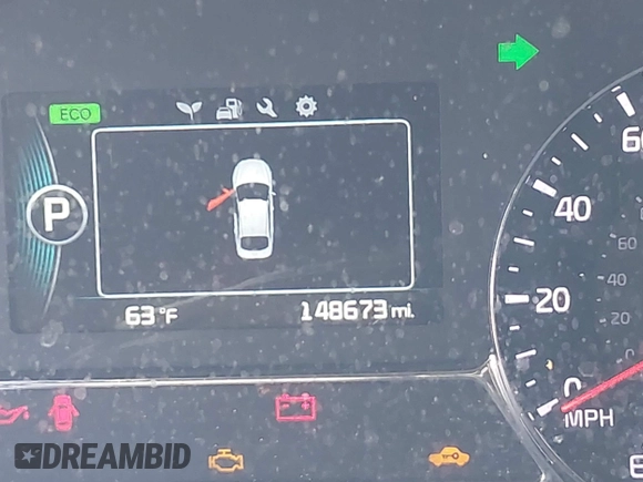 2016 Kia Optima Hybrid with VIN KNAGM4AD8G5092898, listed as a IAAI auction lot 42045490 with 148,673 mi miles. Bid and sale history available at carsss.com. Image 15.