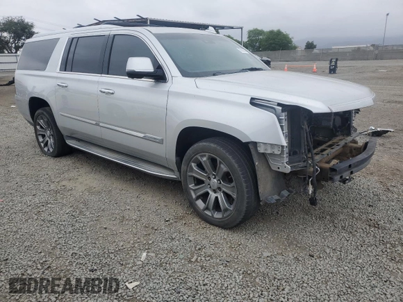 2015 Cadillac Escalade ESV Luxury with VIN 1GYS4SKJ3FR693207, listed as a Copart auction lot 59226245 with 88,414 mi miles and Clean title. Bid and sale history available at DreamBid. Image 4.