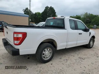 2021 Ford F-150 XL with VIN 1FTEX1CB2MKD30365, listed as a Copart auction lot 53964295 with 187,469 mi miles and Clean title. Bid and sale history available at DreamBid. Image 3.