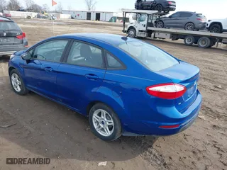 2019 Ford Fiesta SE with VIN 3FADP4BJ0KM126875, listed as a IAAI auction lot 41784022 with 88,846 mi miles. Bid and sale history available at carsss.com. Image 3.