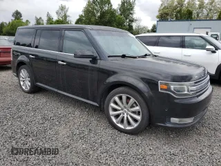 2013 Ford Flex Limited z VIN 2FMHK6DT4DBD17039, wystawiony jako Copart lot #57093995 z przebiegiem 95 517 mil mil oraz Czysty tytuł • Clean title. Historia ofert i sprzedaży dostępna na DreamBid. Obrazek 4.