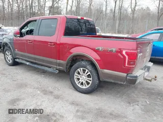 2015 Ford F-150 XLT with VIN 1FTEW1EP0FKE95314, listed as a IAAI auction lot 41471793 with 107,715 mi miles. Bid and sale history available at carsss.com. Image 3.