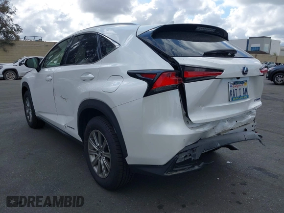 2020 Lexus NX with VIN JTJDJRDZ4L5000275, listed as a IAAI auction lot 41893058 with 69,318 mi miles. Bid and sale history available at carsss.com. Image 3.