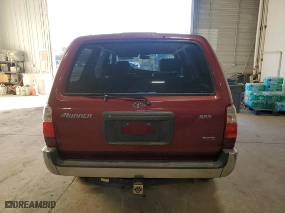 2001 Toyota 4Runner SR5 with VIN JT3GN86R610200195, listed as a Copart auction lot 49326805 with 129,786 mi miles and Salvage Title. Bid and sale history available at carsss.com. Image 6.