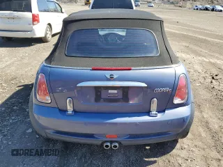 2006 MINI Convertible S with VIN WMWRH33566TJ42639, listed as a Copart auction lot 49452255 with 81,733 mi miles and Salvage title. Bid and sale history available at DreamBid. Image 6.