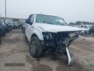 2017 Ford F-150 XL with VIN 1FTEW1CG7HKD00461, listed as a IAAI auction lot 41645214 with 1 mi miles. Bid and sale history available at carsss.com. Image 1.