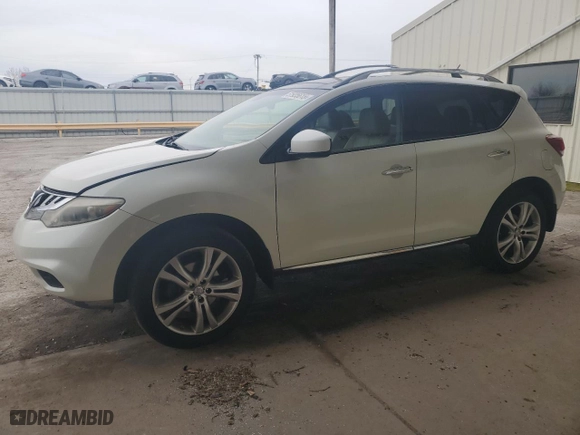 2011 Nissan Murano SV with VIN JN8AZ1MW0BW156770, listed as a Copart auction lot 51935615 with 185,540 mi miles and Clean Title. Bid and sale history available at carsss.com. Image 1.