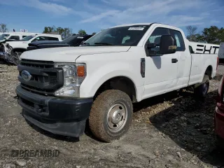 2022 Ford Super Duty F-250 SRW XL with VIN 1FT7X2B67NEF13442, listed as a Copart auction lot 51285825 with Not Provided miles and Salvage Title. Bid and sale history available at carsss.com. Image 1.