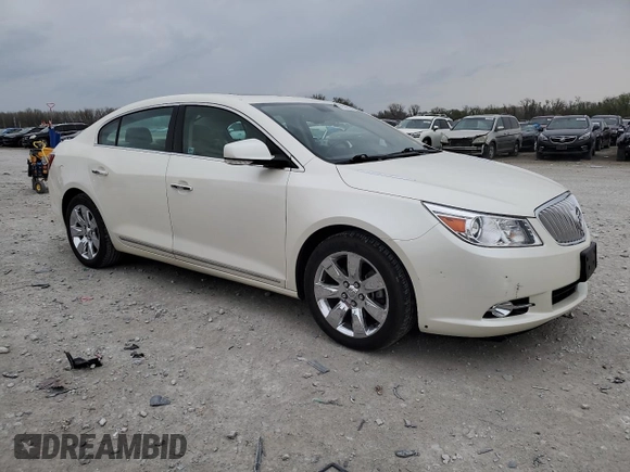 2012 Buick LaCrosse Premium 1 with VIN 1G4GD5E34CF304657, listed as a Copart auction lot 50145805 with 90,982 mi miles and Salvage Title. Bid and sale history available at carsss.com. Image 4.