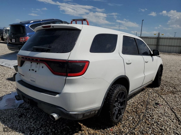 2015 Dodge Durango Special Service with VIN 1C4SDJFT1FC743049, listed as a Copart auction lot 60161544 with 137,763 mi miles and Salvage Title. Bid and sale history available at carsss.com. Image 3.