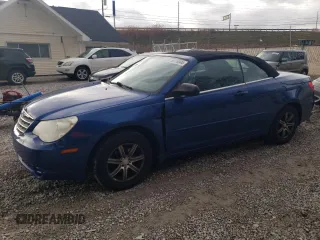2010 Chrysler Sebring LX with VIN 1C3BC4EB4AN147528, listed as a Copart auction lot 80719044 with 154,647 mi miles and Salvage Title. Bid and sale history available at carsss.com. Image 1.