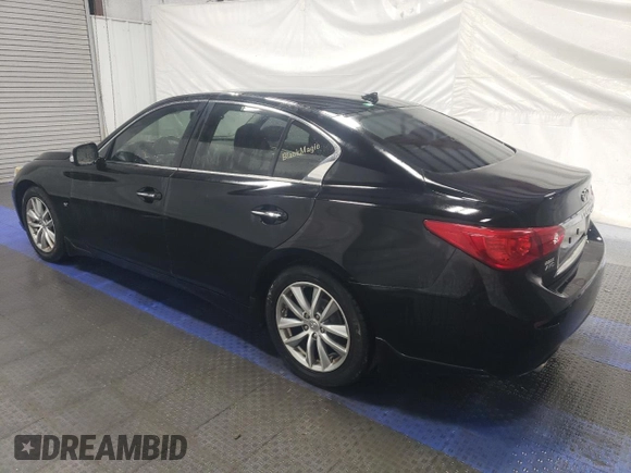 2015 Infiniti Q50 Premium z VIN JN1BV7AR1FM403585, wystawiony jako Copart lot #55662155 z przebiegiem 102 331 mil mil oraz Tytuł czysty. Historia ofert i sprzedaży dostępna na DreamBid. Obrazek 2.