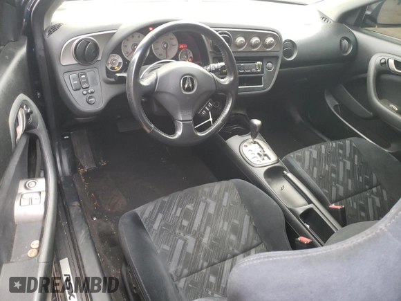 2004 Acura RSX with VIN JH4DC54824S004212, listed as a Copart auction lot 49097295 with 128,111 mi miles and Salvage Title. Bid and sale history available at carsss.com. Image 8.