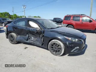 2014 Mazda 3 i Touring with VIN JM1BM1V70E1154833, listed as a Copart auction lot 51738954 with 118,489 mi miles and Clean title. Bid and sale history available at DreamBid. Image 4.