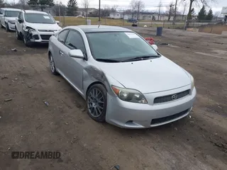 2007 Scion tC Spec with VIN JTKDE167470216949, listed as a IAAI auction lot 41872190 with 180,788 mi miles. Bid and sale history available at carsss.com. Image 1.