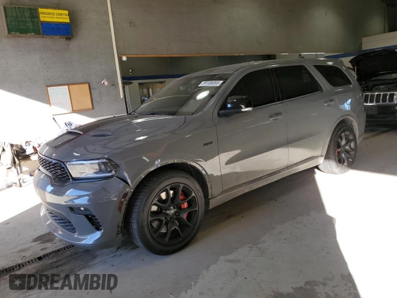2021 Dodge Durango SRT 392 with VIN 1C4SDJGJ4MC831801, listed as a Copart auction lot 89108055 with 29,215 mi miles and Salvage title. Bid and sale history available at DreamBid. Image 1.