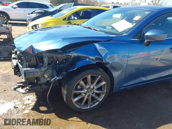 2018 Mazda 3 Touring with VIN 3MZBN1L36JM247119, listed as a IAAI auction lot 41724711 with 45,343 mi miles. Bid and sale history available at carsss.com. Image 6.