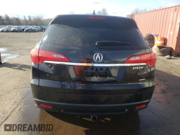 2013 Acura RDX with VIN 5J8TB4H37DL003304, listed as a Copart auction lot 51011095 with 120,195 mi miles and Salvage Title. Bid and sale history available at carsss.com. Image 6.