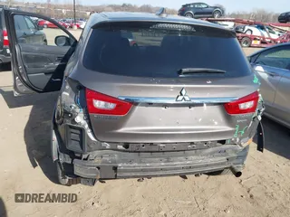 2018 Mitsubishi Outlander Sport ES 2.0 with VIN JA4AP3AU8JU022979, listed as a IAAI auction lot 41808941 with 100,933 mi miles. Bid and sale history available at carsss.com. Image 6.