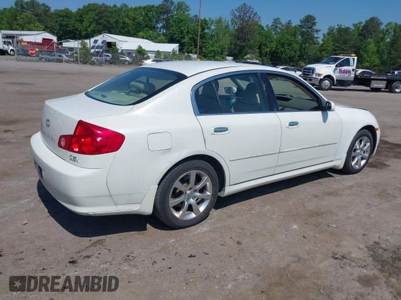 2006 Infiniti G35 with VIN JNKCV51F96M610106, listed as a IAAI auction lot 42217657 with 170,801 mi miles and . Bid and sale history available at DreamBid. Image 4.