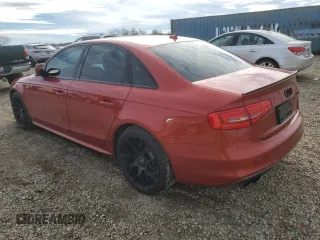 2014 Audi A4 Premium Plus with VIN WAUEFAFL0EN024608, listed as a Copart auction lot 45843405 with 136,335 mi miles and Salvage Title. Bid and sale history available at carsss.com. Image 2.