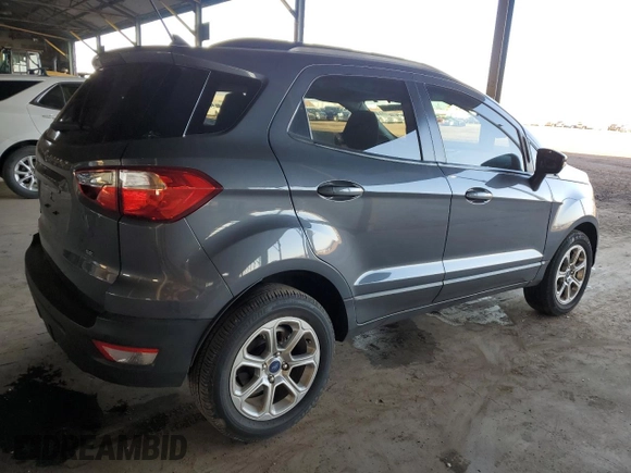 2021 Ford EcoSport SE z VIN MAJ3S2GEXMC436224, wystawiony jako Copart lot #80587304 z przebiegiem 35 625 mil mil oraz Szkoda całkowita • Salvage title. Historia ofert i sprzedaży dostępna na DreamBid. Obrazek 3.