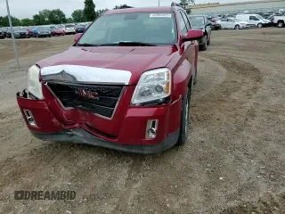 2013 GMC Terrain SLT with VIN 2GKFLVEK7D6361199, listed as a Copart auction lot 62994525 with 187,106 mi miles and Clean title. Bid and sale history available at DreamBid. Image 14.