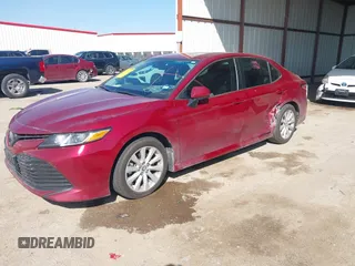 2019 Toyota Camry LE with VIN 4T1B11HK4KU725075, listed as a IAAI auction lot 41781275 with 156,856 mi miles and . Bid and sale history available at DreamBid. Image 17.