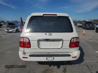 2002 Lexus LX 470 z VIN JTJHT00W623514108, wystawiony jako Copart lot #88704265 z przebiegiem Nie podano mil oraz Tytuł czysty. Historia ofert i sprzedaży dostępna na DreamBid. Obrazek 6.
