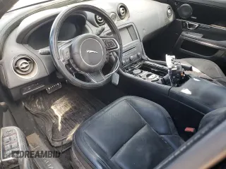 2015 Jaguar XJ with VIN SAJWJ1CD1F8V90815, listed as a Copart auction lot 77977464 with Not provided miles and Salvage title. Bid and sale history available at DreamBid. Image 8.