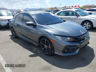 2021 Honda Civic Sport with VIN SHHFK7H48MU412242, listed as a IAAI auction lot 41967318 with 54,137 mi miles and . Bid and sale history available at DreamBid. Image 1.