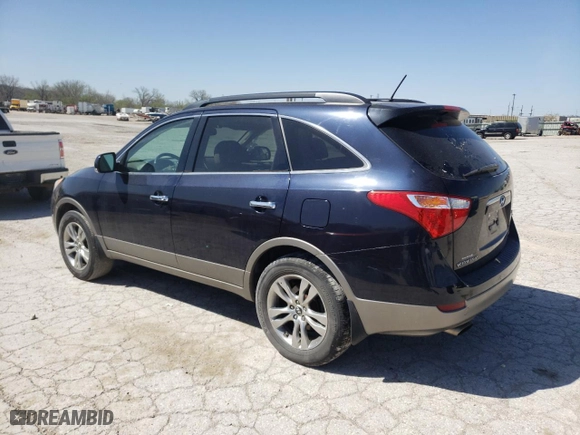 2012 Hyundai Veracruz Limited with VIN KM8NU4CC3CU197732, listed as a Copart auction lot 50038484 with 124,264 mi miles and Salvage Title. Bid and sale history available at carsss.com. Image 2.