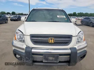 2005 Honda Pilot EX-L z VIN 5FNYF18555B025184, wystawiony jako Copart lot #58084295 z przebiegiem 161 863 mil mil oraz Szkoda całkowita • Salvage title. Historia ofert i sprzedaży dostępna na DreamBid. Obrazek 5.