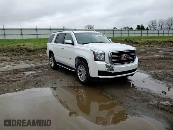 2019 GMC Yukon SLT Standard Edition with VIN 1GKS2DKC4KR371506, listed as a Copart auction lot 81917584 with 56,193 mi miles and Clean Title. Bid and sale history available at carsss.com. Image 12.
