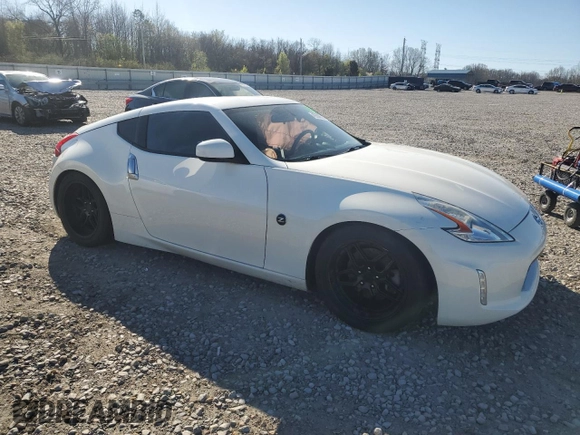 2017 Nissan 370Z with VIN JN1AZ4EH4HM953026, listed as a Copart auction lot 49296535 with 52,252 mi miles and Salvage Title. Bid and sale history available at carsss.com. Image 4.