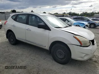 2013 Nissan Rogue S with VIN JN8AS5MT1DW506928, listed as a Copart auction lot 54504085 with 202,786 mi miles and Salvage Title. Bid and sale history available at carsss.com. Image 4.