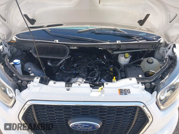 2023 Ford Transit Passenger XL with VIN 1FBAX2YG2PKA45201, listed as a IAAI auction lot 41796428 with 34,040 mi miles and . Bid and sale history available at DreamBid. Image 10.